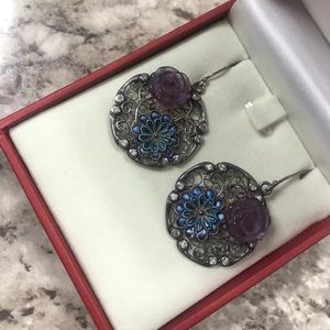 Cloisonne Earring
